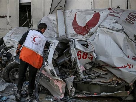 Qəzzada ölən&nbsp;tibb işçilərinin sayı AÇIQLANDI