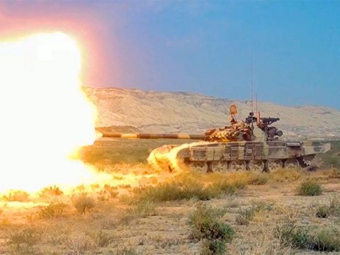 Ordumuzun döyüş hazırlığı artırılır - Təlimlər davam edir