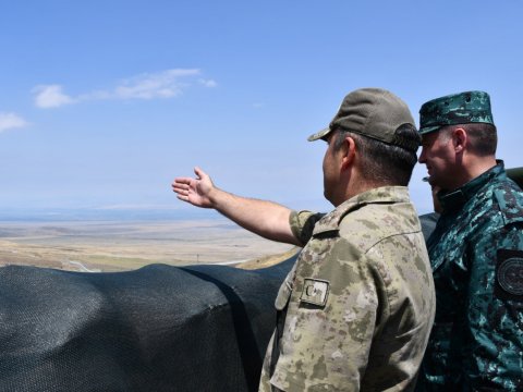 Azərbaycan generalı Türkiyədə - FOTO