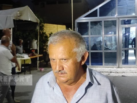 Zəhərlənmənin olduğu mərasimin sahibi: Qidalar bazardan, dükandan alınıb