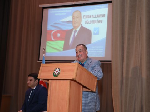 Eldar Quliyev Bilgəh, Maştağa və Zabrat sakinləri ilə görüşdü - FOTO