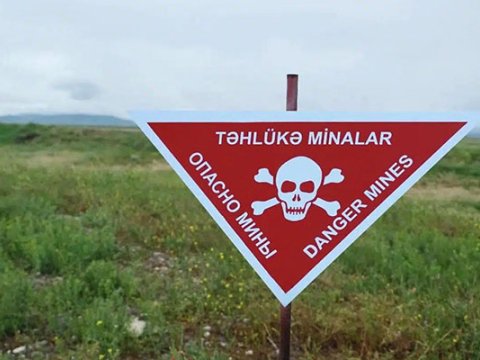 Ötən ay aşkarlanan minaların SAYI