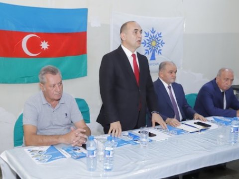 Ceyhun Məmmədovun seçicilərlə növbəti görüşü - FOTO