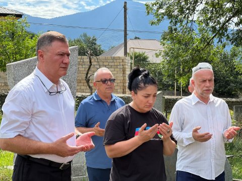 Azər Kərimli seçicilərlə bir araya gəldi - FOTOLAR