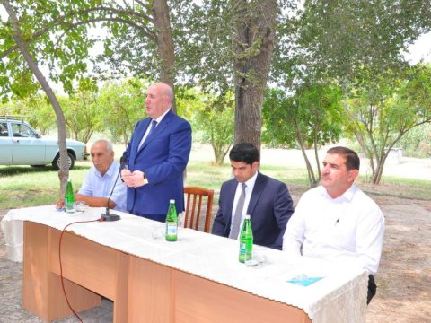 Sabirabad seçiciləri YAP-ın namizədinə səs verəcək - FOTOLAR