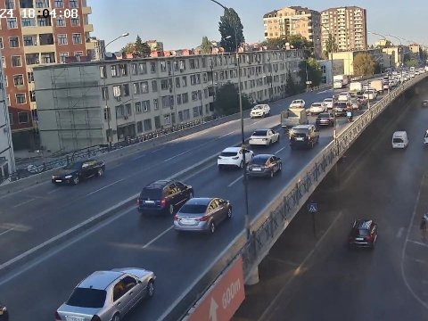 Bakının tıxaclı yolları