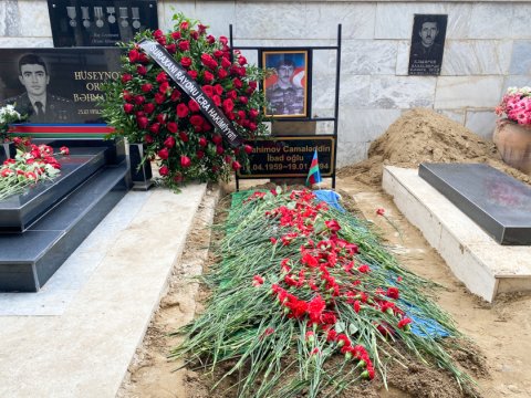 Şəhidimizin nəşi Əmircanda torpağa tapşırıldı