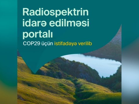 COP29-la əlaqədar yeni portal