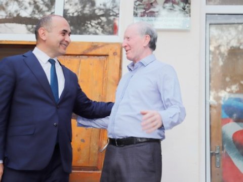 Ceyhun Məmmədov seçicilərlə söhbət apardı - FOTOLAR