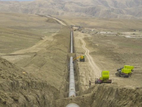 Su Oğuz-Qəbələ-Bakı kəmərindən paytaxta daxil olub - VİDEO