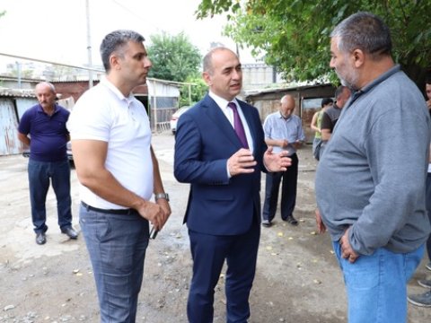 Ceyhun Məmmədov cəbrayıllı köçkünlərlə görüşdü - FOTO