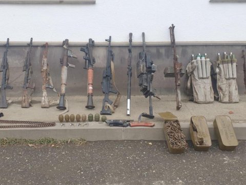 Azad edilən ərazilərdə silah-sursat tapıldı&nbsp;