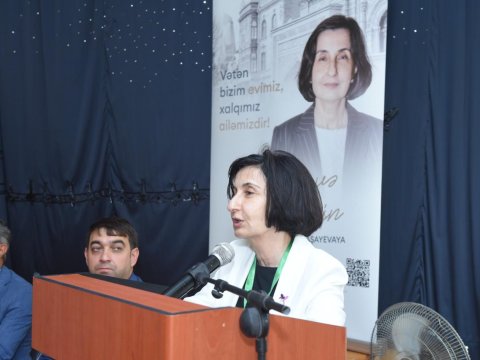 Gülşən Paşayevanın seçicilərlə növbəti görüşü - FOTO