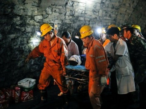 Çində mədən qəzası - Ölənlər var