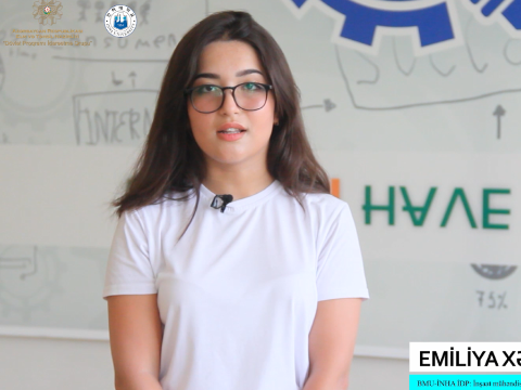 &ldquo;BMU-İNHA İDP-də təhsil almaq hədəflərimə çatmaqda güclü təməl yaradır&rdquo;