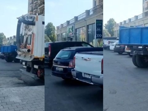 8 Noyabr prospektində səki "yeyilib"? - Rəsmi CAVAB