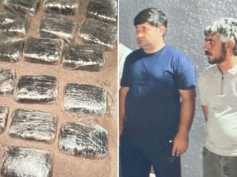 Bakıda İrandan gətirilən 23 kq narkotik ələ keçirilib