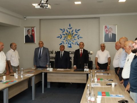 Ceyhun Məmmədov Gəncədə görüş keçirdi - FOTO