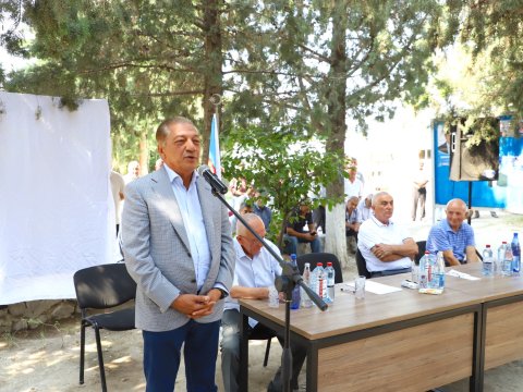 Cavanşir Feyziyev seçiciləri ilə görüş keçirdi &ndash; FOTOLAR&nbsp;