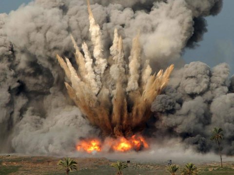 Şəmkirdə evdə partlayış - VİDEO