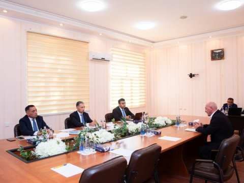 Rəşad Nəbiyev Bərdədə vətəndaşları qəbul edib