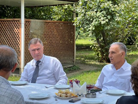 Azər Kərimli Katex kəndində - FOTO