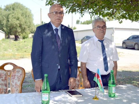 Elçin Mirzəbəyli Pirhəsənli və Növçü kəndlərində seçicilərlə görüşüb - FOTO