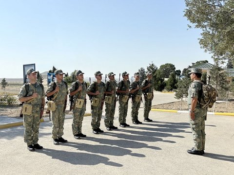 HHM Qoşunlarının bölmələri ilə xüsusi təlim keçirilir - VİDEO