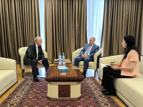 MDB müşahidə missiyası qərargahının rəhbəri ilə görüş keçirilib