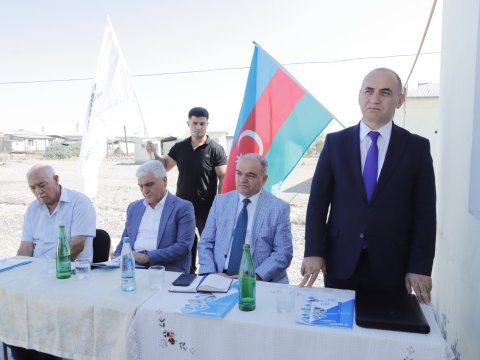 Ceyhun Məmmədovun Şabranda&nbsp;Cəbrayıldan olan seçicilərlə görüşdü