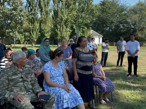 Azər Kərimli seçicilərlə görüşüb - FOTO