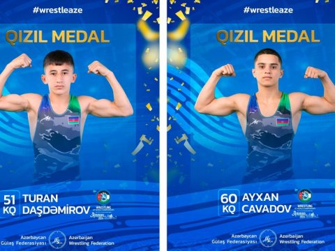 İki güləşçimiz dünya çempionu oldu