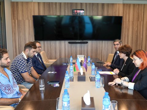 Olimpiya çempionları Azercell-in qonağı oldular - FOTO