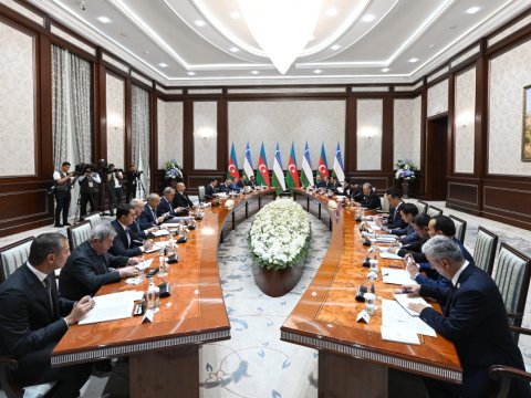 Azərbaycan-Özbəkistan Ali Dövlətlərarası Şuranın birinci iclası