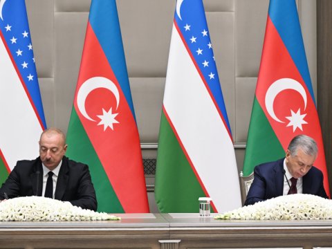 Azərbaycan-Özbəkistan sənədləri imzalandı - FOTO