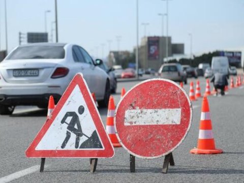 8 Noyabr prospektində hərəkət tam məhdudlaşdırılır