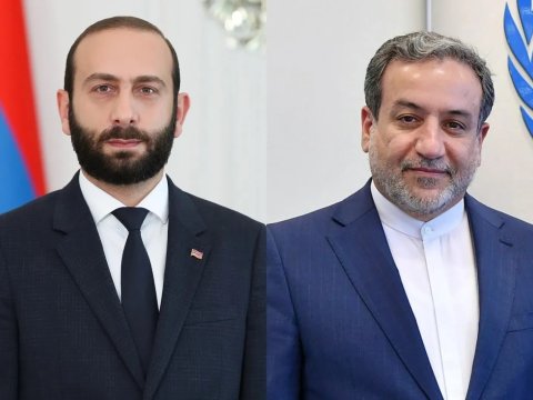 Mirzoyan iranlı həmkarı ilə danışıqlar apardı