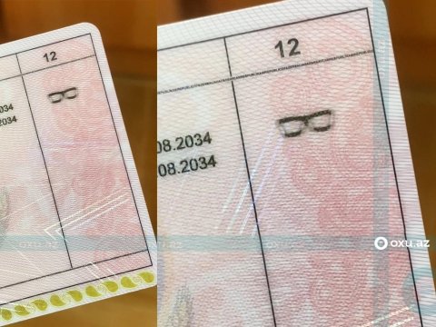 Azərbaycanda sürücülük vəsiqələrində YENİLİK