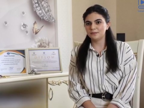 Xankəndidə xalasının yarımçıq qalan təhsilini davam etdirəcək - VİDEO