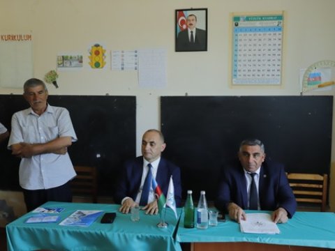 Ceyhun Məmmədov seçicilərlə görüşdü - FOTO