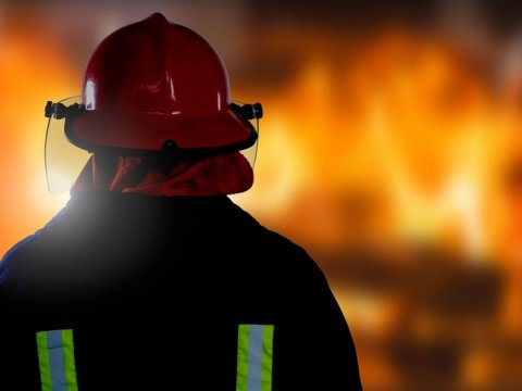 Çoxmərtəbəli binada yanğın - VİDEO