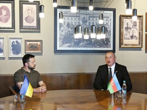 İlham Əliyevdən Zelenskiyə təbrik MƏKTUBU