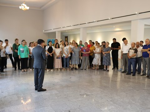 Rizvan Nəbiyevin seçicilərlə görüşü davam edir - FOTO