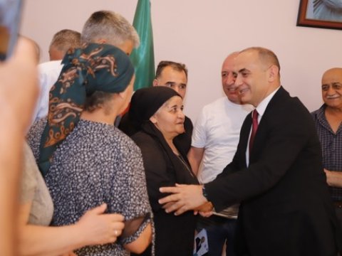 Ceyhun Məmmədovun seçicilərlə növbəti görüşü - FOTO