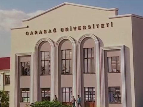 Qarabağ Universitetindən ən son GÖRÜNTÜLƏR&nbsp;