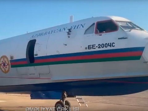 Amfibiya təyyarəmiz&nbsp;Türkiyədə yanğınlarla mübarizəni&nbsp;davam etdirir&nbsp;