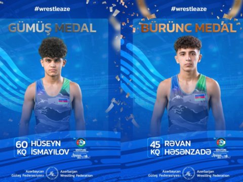 İki güləşçimiz dünya çempionatında medal qazandı