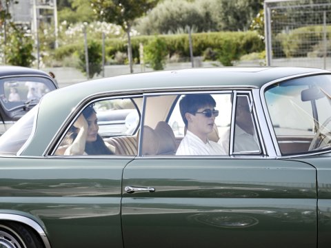 Bakıda klassik avtomobillərin yürüşü - FOTO