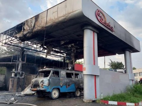 Gürcüstanda PARTLAYIŞ