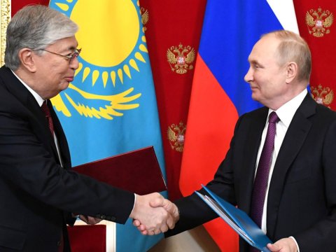 Putin-Tokayev telefon danışığı